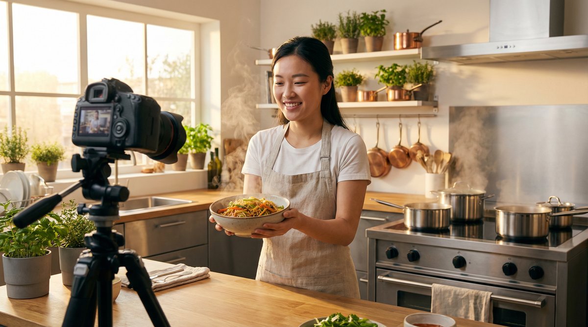 小蓝导航美食视频教程